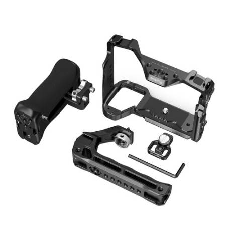 SmallRig 3669D - zaawansowany zestaw z klatką i uchwytami do Sony Alpha 7 V / 7R V / 7 IV / 7S III - zawartość zestawu